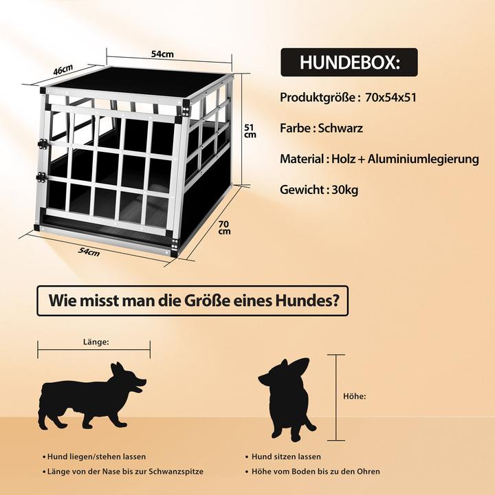 Actual product image Cadoca Dog kennel (Dog, Breathable)