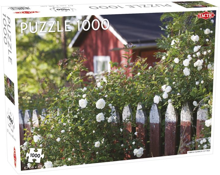 Produktbild Tactic Taktik Taktikpuzzle 1000 finnische Hütten (1000 Teile)