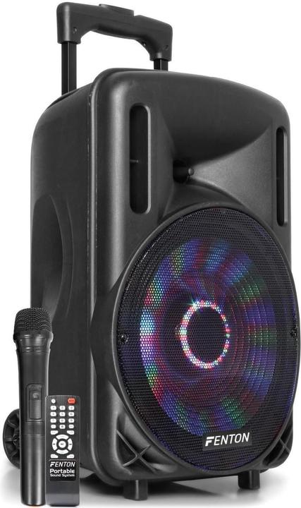 Fenton FT10LED Haut-parleur actif sur chariot (Actif, 1x 450 W)