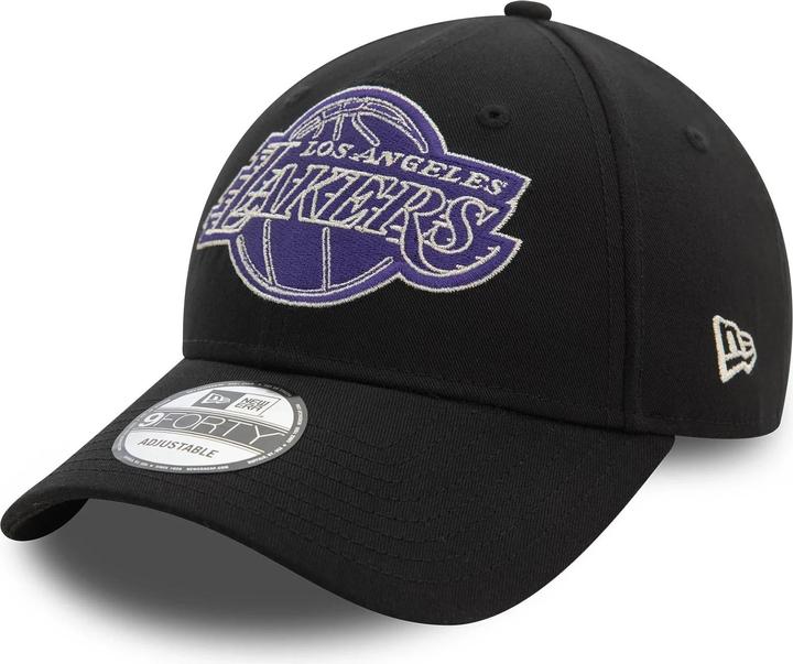 Image du produit New Era casquette de baseball los angeles lakers nba metallic 9forty (Taille unique)