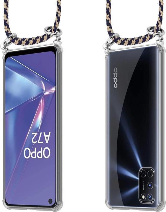 Produktbild Cadorabo TPU Handy Kette SILBER Cover