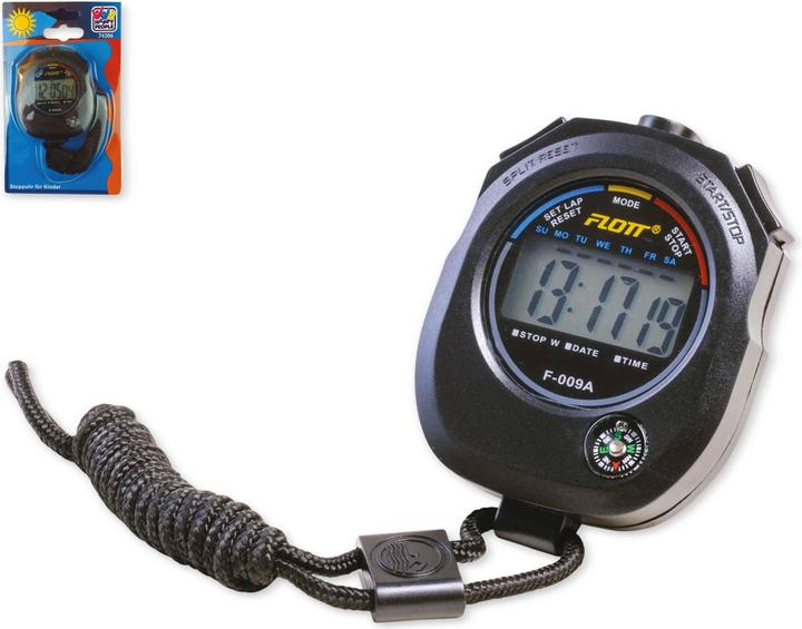 Happy People Stopwatch for children (stop, lap, snooze, alarm function & time)