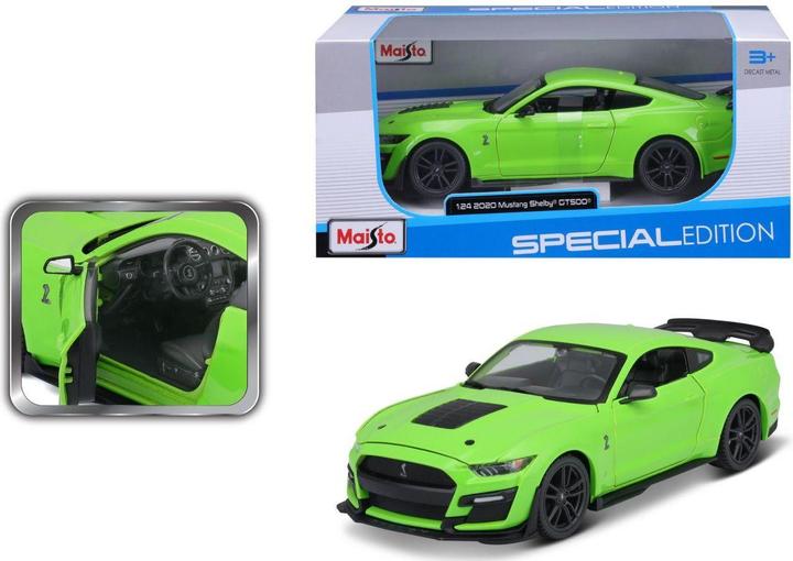 Immagine prodotto Maisto Mustang Shelby GT500 2020 1/24 verde