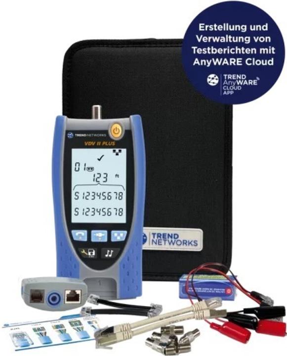 Produktbild Trend Networks Kabeltester R158008 VDV II Plus BT