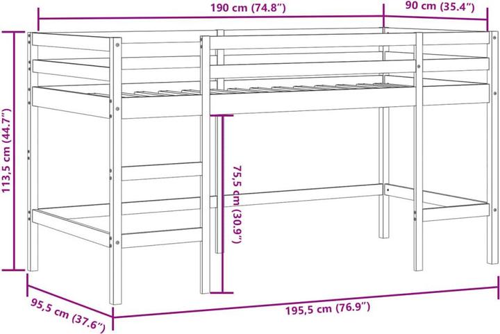 Immagine prodotto VidaXL Idette (90 x 190 cm)