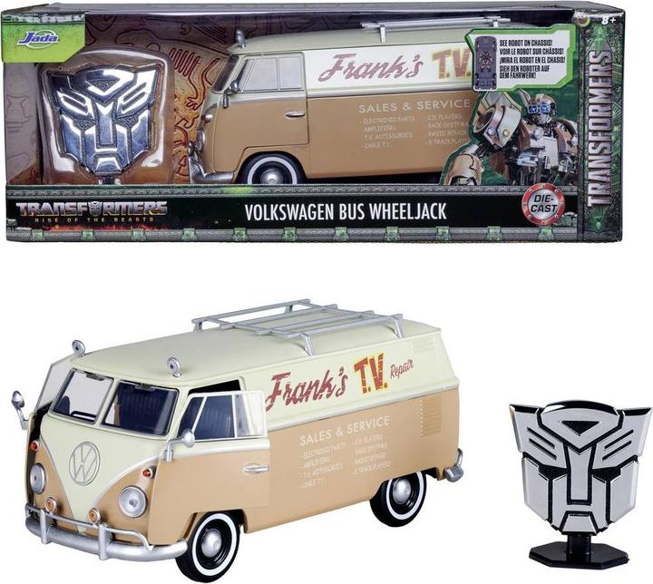 Actual product image Jada Transformers T7 Wheeljack 1:24