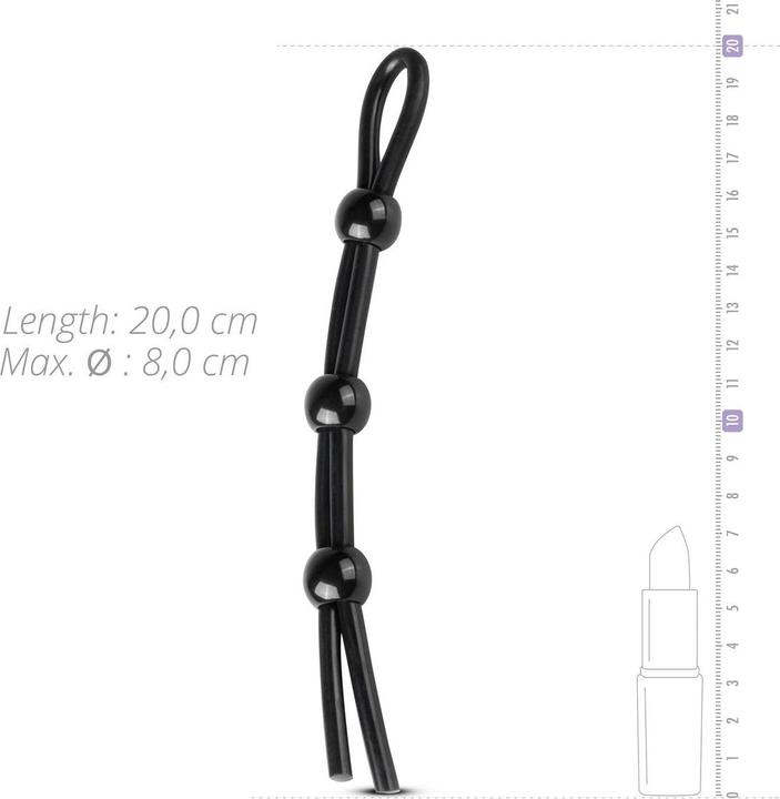 Image du produit Easytoys Triple cockring réglable (8 cm)