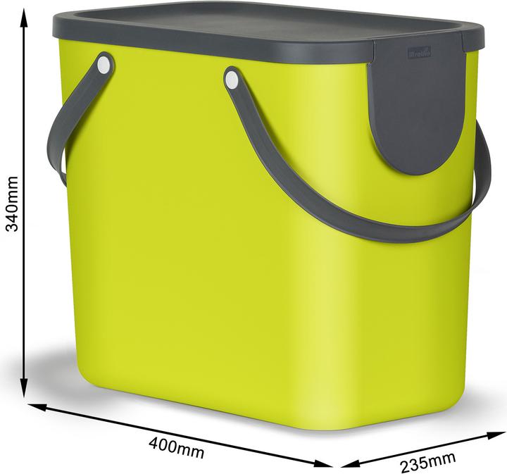 Immagine prodotto Rotho Cestino ALBULINO, 25L, giallo sp. (25 l)