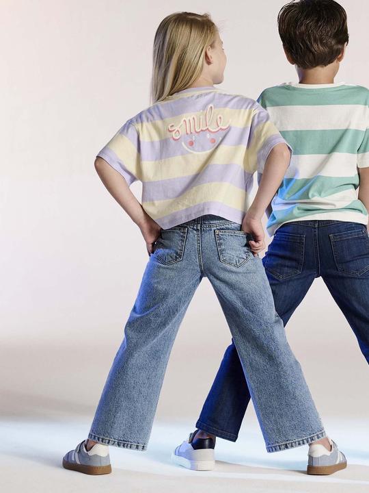 Actual product image Vertbaudet Mädchen Flare-Jeans, Hüftweite SLIM (104)