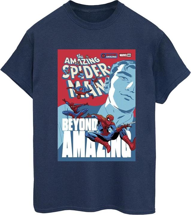 Image du produit - T-shirt SPIDER-MAN BEYOND AMAZING COVER - Femme (5XL)