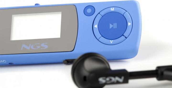 Produktbild NGS 4gb mp3 player. earhooks,neck strap & armband included (4 GB)