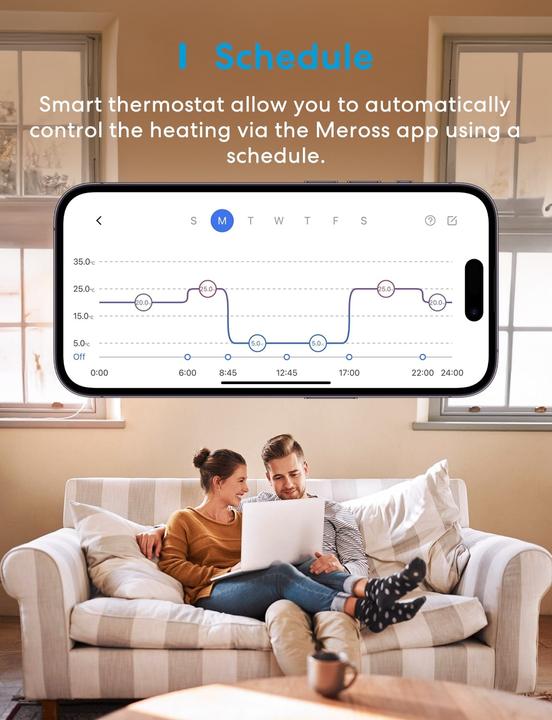 Image du produit Meross Thermostat intelligent