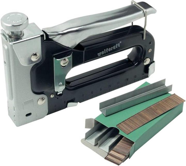 Produktbild wolfcraft Handtacker-Set tacocraft 7, 1001-tlg.