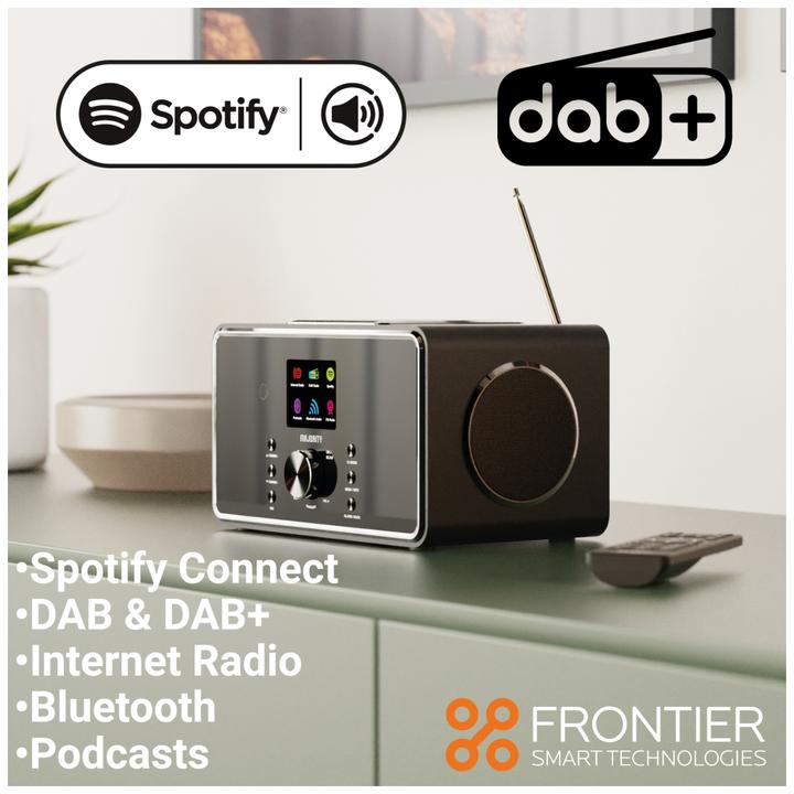 Produktbild Majority Bard Black (Internetradio, FM, UKW, DAB+, WLAN, Bluetooth)