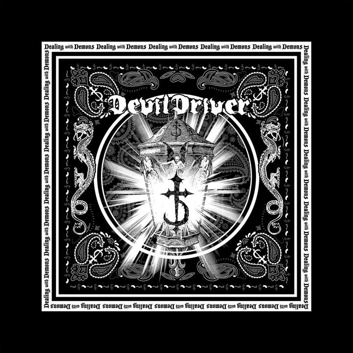 Actual product image Devil Driver Unisex Adult Lantern Bandana