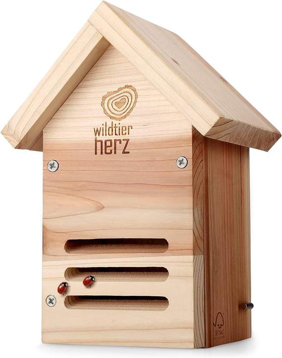 Actual product image Wildtier Herz Ladybird house GOER-000012 (Ladybirds)