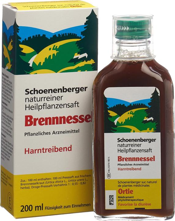 Image du produit Schönenberger ortie suc de plantes médicinales sirop