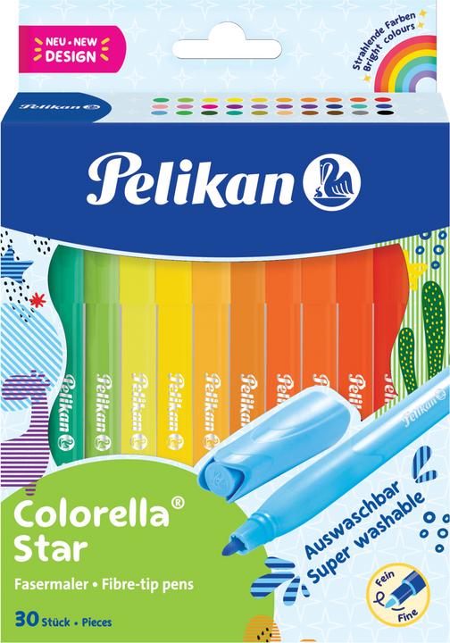 Pelikan Colorella Star (Multicolore, 30 x)