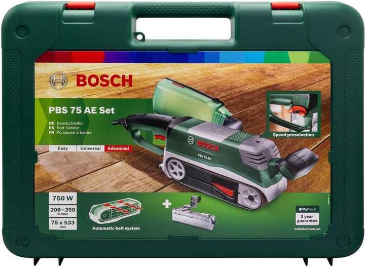 Image du produit Bosch Home & Garden Pbs 75 Ae (Ponceuse à bande, 750 W)