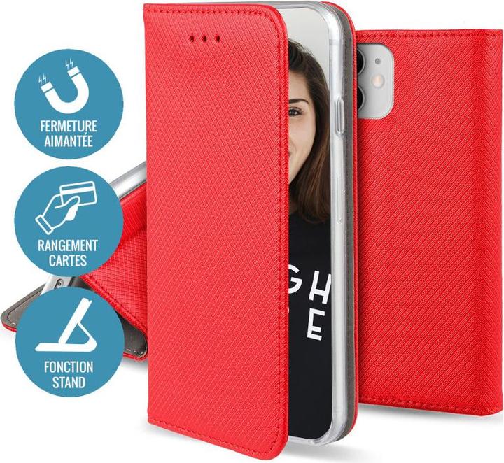 Immagine prodotto OEM Custodia Smart Magnet per Samsung Galaxy S23 FE rosso (Samsung Galaxy S23 FE)