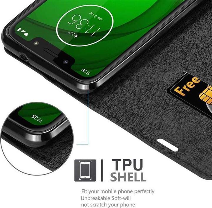 Productafbeelding Cadorabo Boek Onzichtbare Magneethoes (Motorola Moto G7 Play)