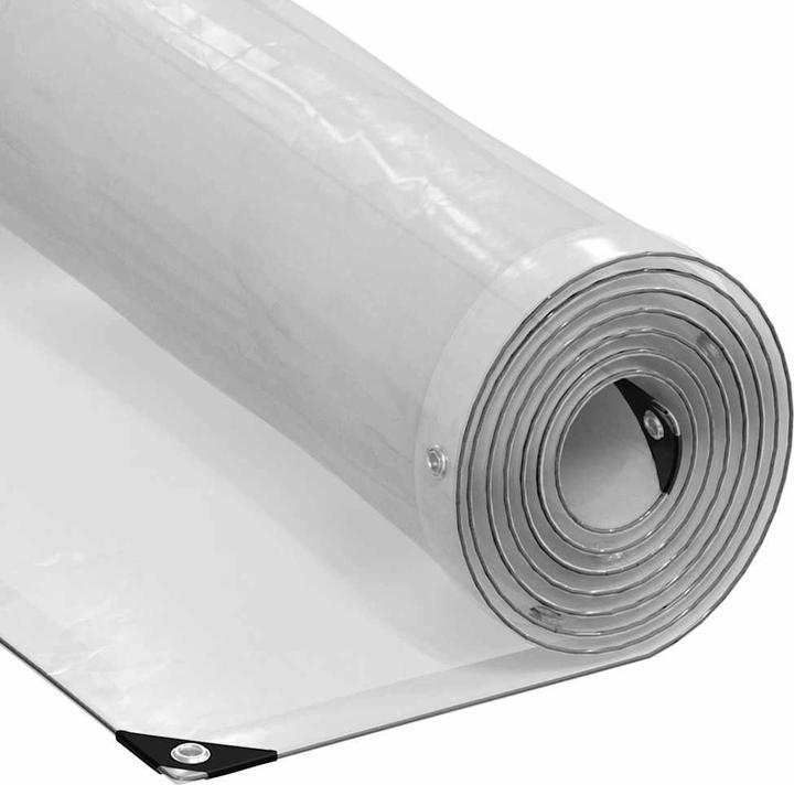 Produktbild VidaXL Transparente Plane mit Ösen (400 x 500 cm)