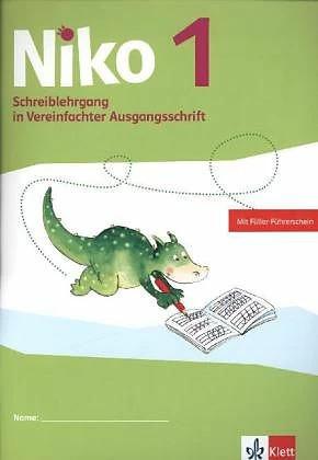 Immagine prodotto Niko. Schreiblehrgang Vereinfachte Ausgangsschrift 1. Schuljahr (Tedesco, Casa editrice Ernst Klett, 2014)
