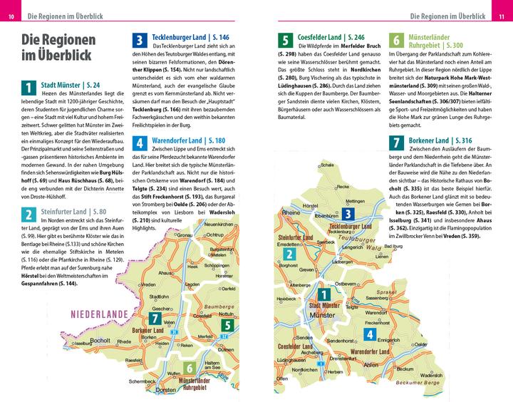Immagine prodotto Reiseführer Münsterland (Tedesco, Hans Otzen, Barbara Otzen, 2021)