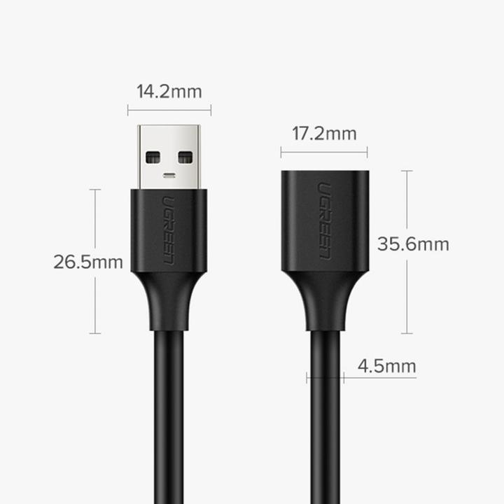 Immagine prodotto Ugreen USB A — USB A (1.50 m, USB 2.0)