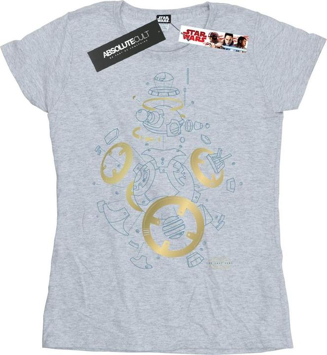 Immagine prodotto Star Wars The Last Jedi BB-8 Deconstructed Maglietta Donna (M)