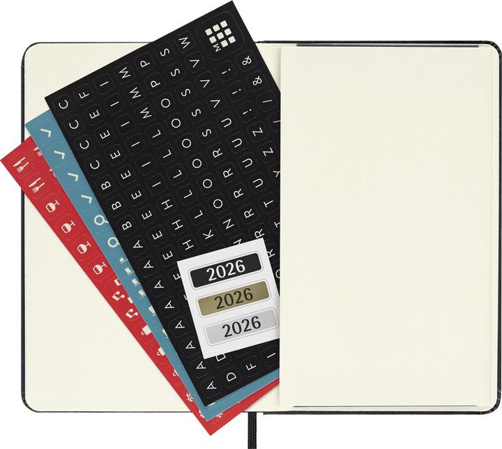Produktbild Moleskine Taschenagenda Daily (9 x 14 cm, Englisch)