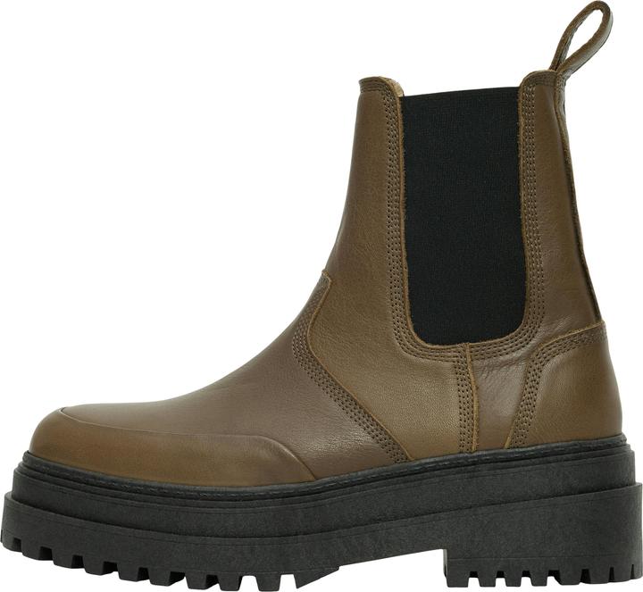 Selected Femme Chunky Leder Chelsea Boots (38)