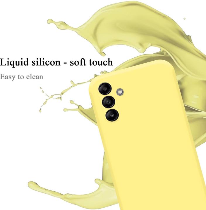 Actual product image Cadorabo Bumper TPU Liquid Silicone Case (Samsung Galaxy A04S)