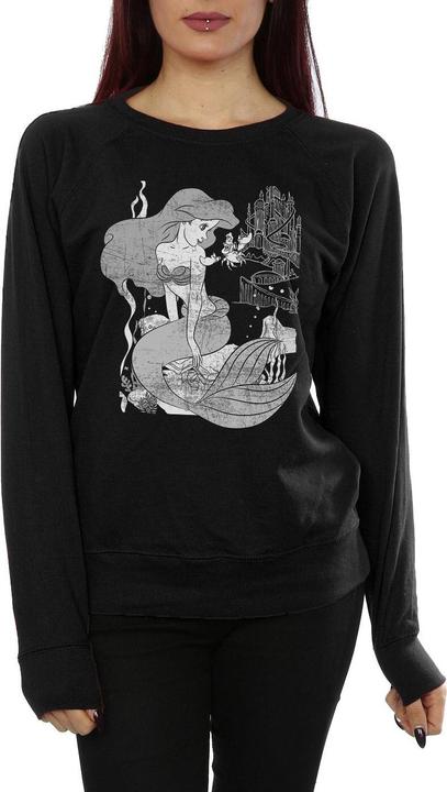 Image du produit The Little Mermaid Womens/Ladies Cotton Sweatshirt (M)