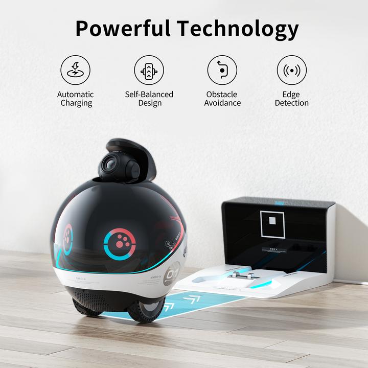 Produktbild Enabot EBO X Überwachungsroboter (3840 x 2160 Pixels)
