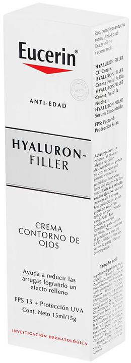Produktbild Eucerin Hyaluron Filler Augenpflege Lsf15 (15 ml) (Crème, 15 ml, Tag)