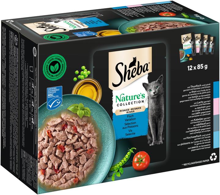 Sheba Sauce Fisch Variation (12 Stk., 1020 g)