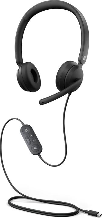 Productafbeelding Microsoft Moderne USB-C Hoofdtelefoon (I6S-00010) zwart (Bedraad, USB-C)