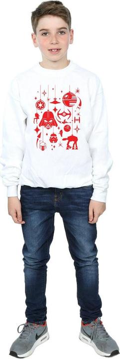 Actual product image Star Wars Boys Christmas Decorations Sweatshirt (152, 158)