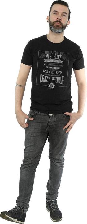 Produktbild Supernatural Crazy People TShirt (S)