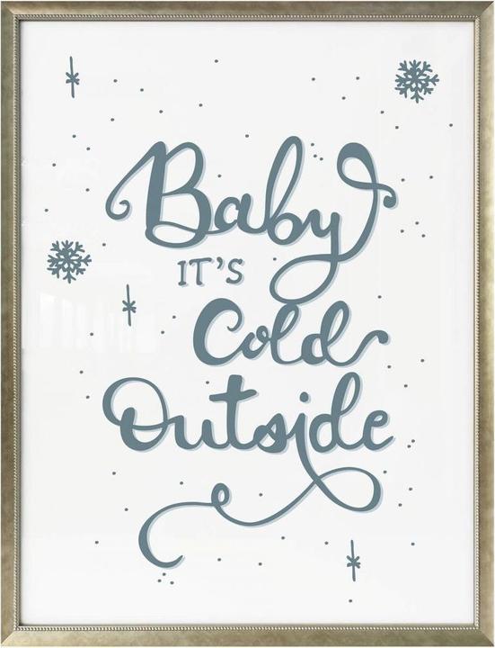 Image du produit Trenddeko Baby it's cold outside (40 x 50 cm)