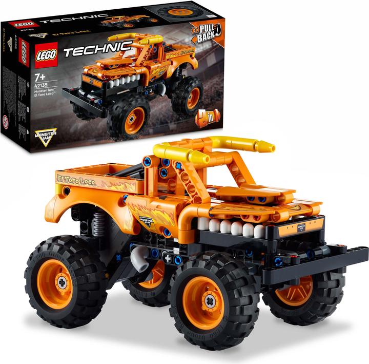 Produktbild LEGO Monster Jam - El Toro Loco (42135, LEGO Technic)