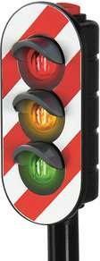 Actual product image Brio traffic light
