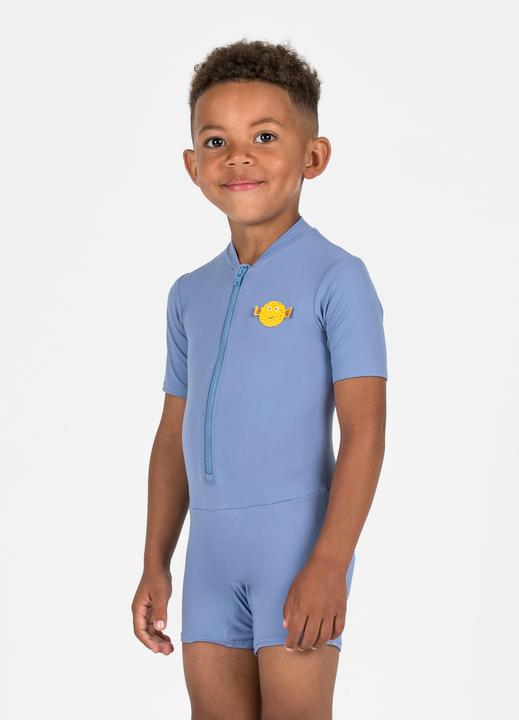 Actual product image Nabaiji Schwimmanzug Baby kurzarm kurze Beine - blau (74, 75 C)