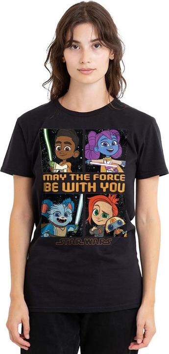 Produktbild Star Wars Young Jedi Adventure Among The Stars TShirt (XL)