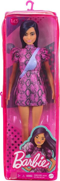 Produktbild Barbie Fashionistas Puppe im Schlangenmuster Kleid