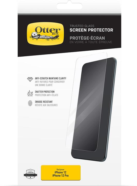 Produktbild OtterBox Trusted Glass (1 Stück, Realme 12 Pro+, Apple iPhone 12)