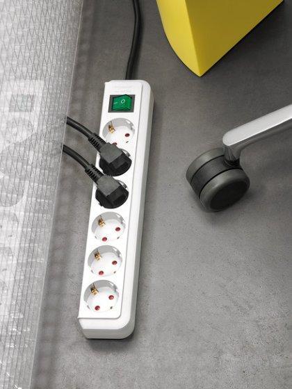 Actual product image Brennenstuhl Eco-Line (6 x, CEE 7/3, 3 m)