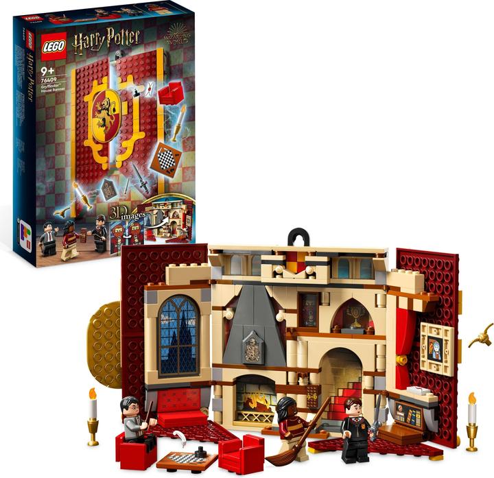 Image du produit LEGO Bannière de la maison Gryffondor (76409, LEGO Harry Potter)