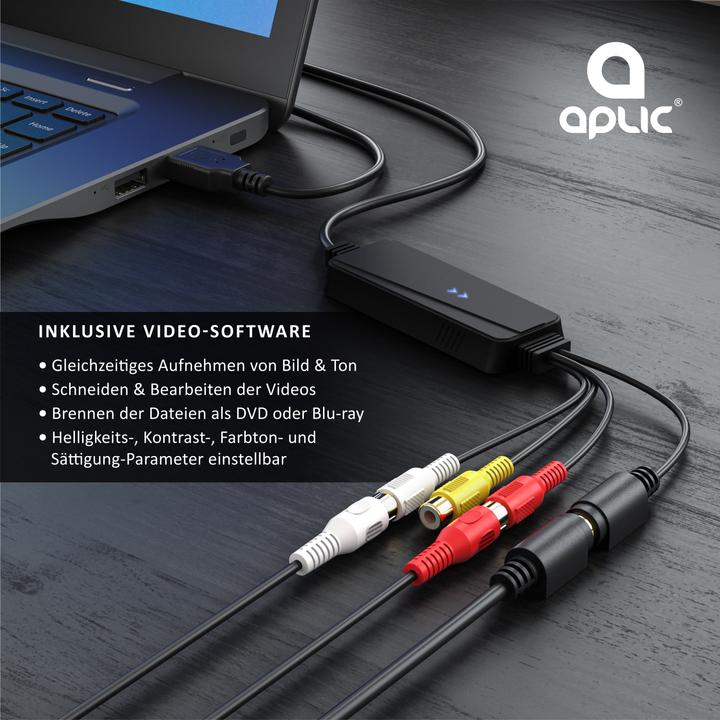 Immagine prodotto Aplic USB Videograbber (Analogico -> Digitale)